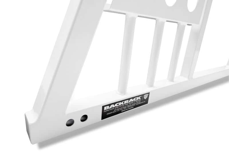 BackRack — BackRack 01-23 Chevrolet 2500/3500HD Three Light Rack Frame ONLY (Req. HW) - White
TL GM FD Ttn Tun DG - view 3