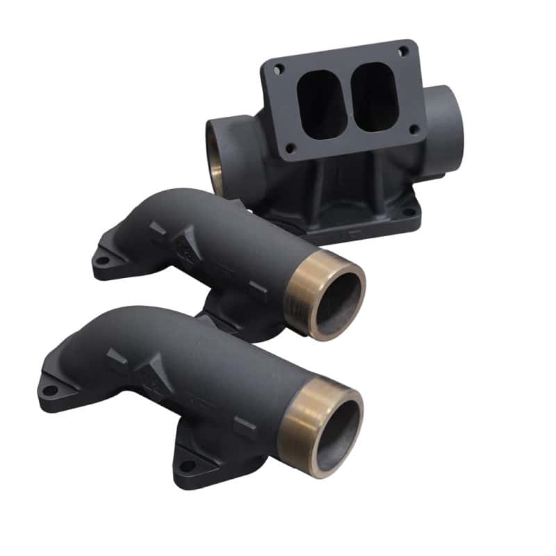 BD Diesel — BD Diesel Pre-2002 ISX / Cummins Signature 600 ISX T6 Ceramic Coated Exhaust Manifold - view 8