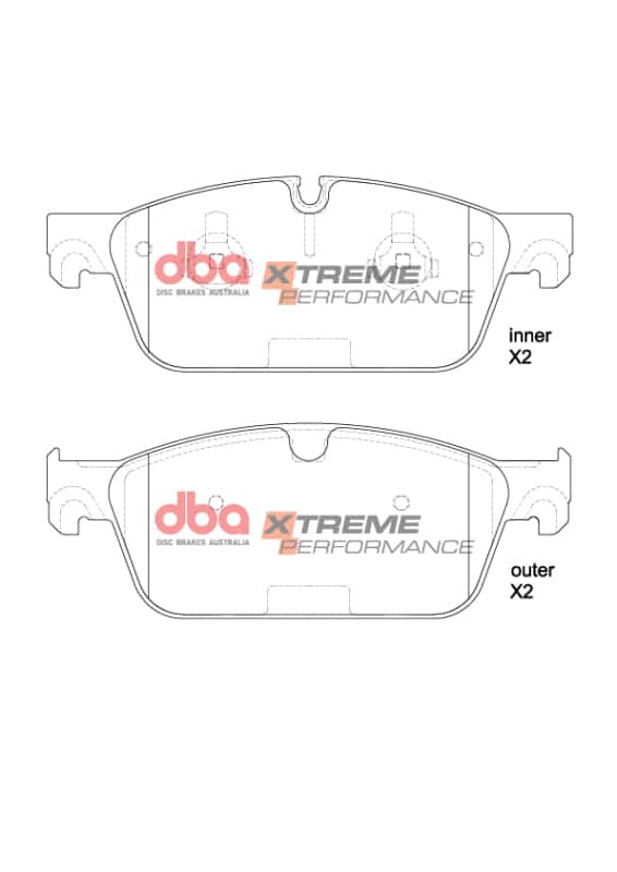 DBA — DBA 15-20 Chevrolet Suburban (Excl 6 Piston BBK)Front XP Performance Brake Pads
Brake Pad - view 1