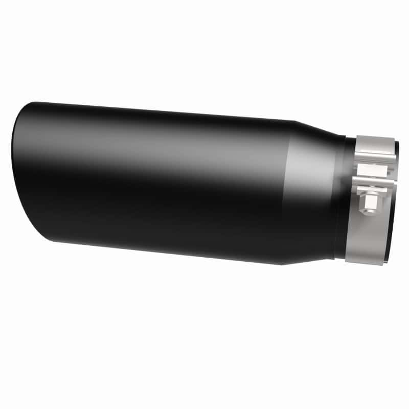 Magnaflow — MagnaFlow Tip Stainless Black Coated Single Double Round Single Outlet 5in Dia 4in Inlet 13in L
Stainless Steel
Exhaust Tip - view 9