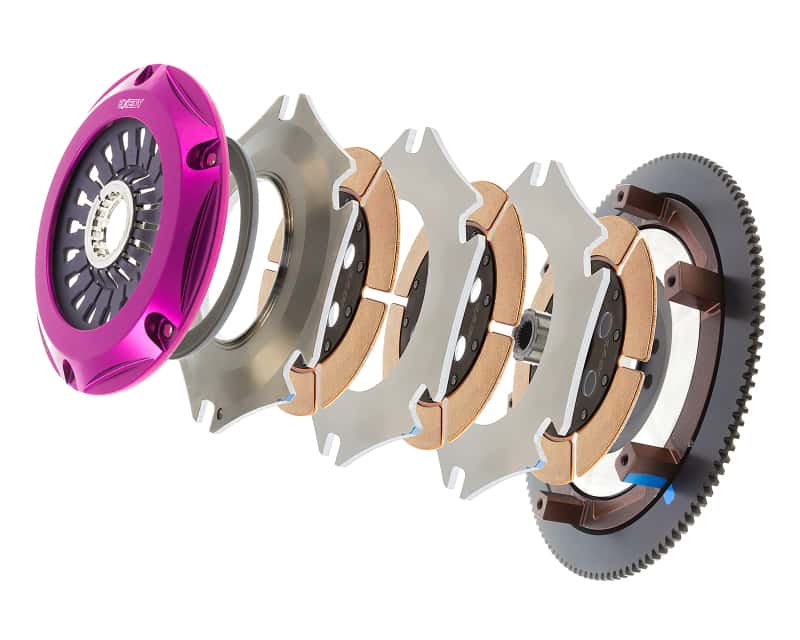 Exedy — Exedy 2004-2014 Subaru Impreza WRX STI H4 Hyper Triple Cerametallic Clutch Rigid Disc Pull Type
Hyper Multi Series
Clutch Kit - view 2