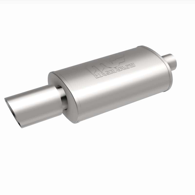 Magnaflow — MagnaFlow Muffler W/Tip Mag SS 14X5X8 2.25/4.
Straight Through - view 9