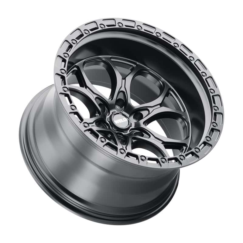 Weld — Weld Off-Road W108 20X10 Ledge 6X135 ET-18 BS4.75 Satin Black / Black Ring 87.1 - view 2