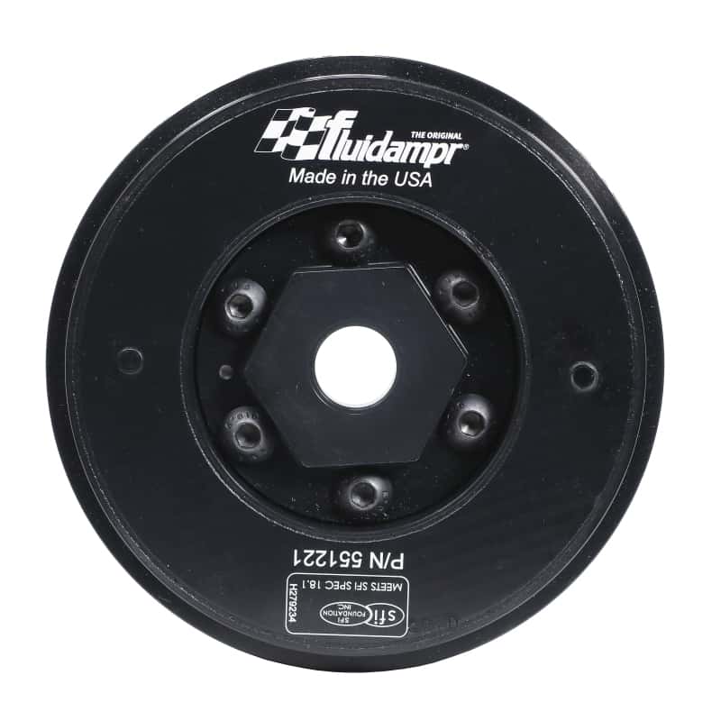 Fluidampr — Fluidampr 91-08 VW Golf/05-12 Passat B6/B7 / 03-10 Audi TT Steel Internally Balanced Damper
Harmonic Balancer - view 1