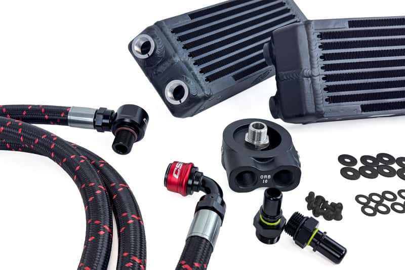 CSF — CSF 2023+ Honda Civic Type R FL5 High-Performance Dual Engine Oil Cooler Kit
CSF Oil Cooler Kit - view 10