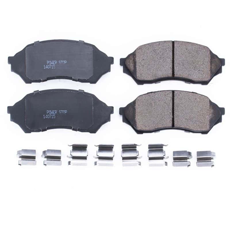 PowerStop — Power Stop 99-01 Mazda Protege Front Z17 Evolution Ceramic Brake Pads w/Hardware
Z17 Brake Pads - view 1