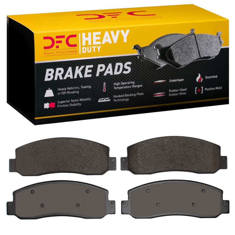 DFC — DFC 10-12 Ford F-350 Super Duty 4WD Front Heavy Duty Pads - Semi Metallic
DFC Brake Pad Set - view 1
