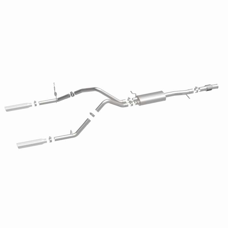 Magnaflow — Magnaflow 14 Chev Silverado V8 5.3L SC Cab Dual Split Rear Exit SS Cat Back Perf Exhaust
Cat-Back - view 26