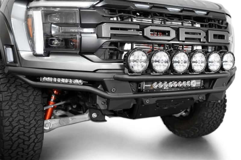 Addictive Desert Designs — Addictive Desert Designs 2021-2024 Ford F-150 Raptor Race Series Front Bumper Light Hoop
Bumper- Front - view 4