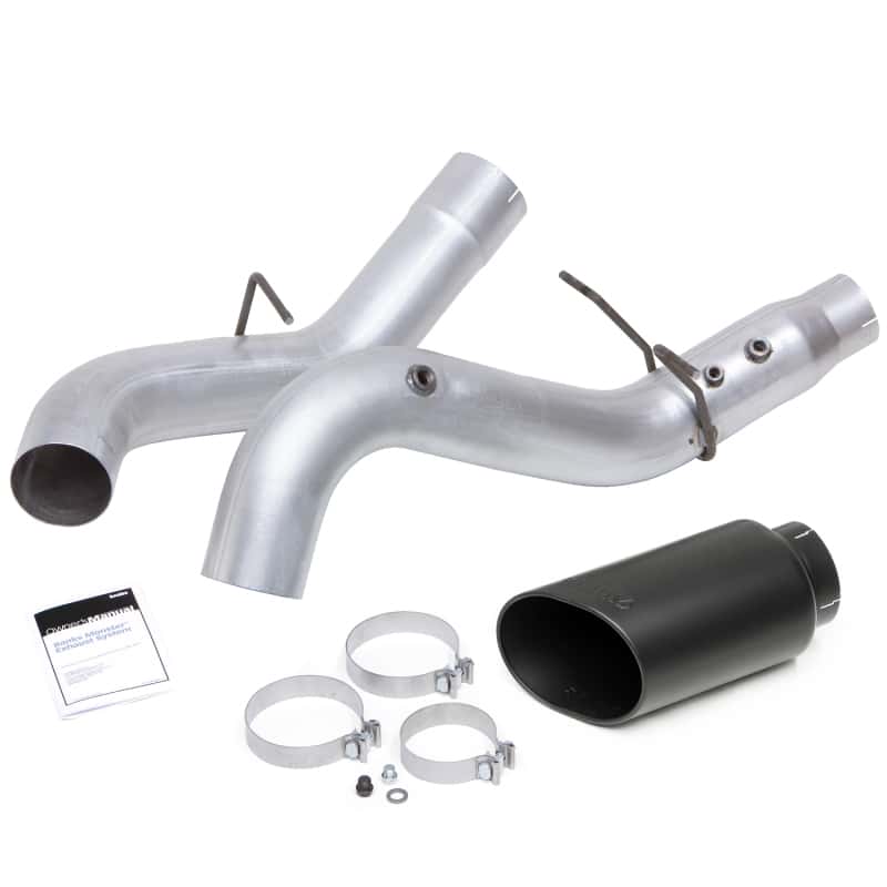 Banks Power — Banks Power 20-21 Chevy/GMC 2500/3500 6.6L Monster Exhaust System - Black Tip
Monster® DPF-Back Ex
Monster Exhaust Syst - view 6