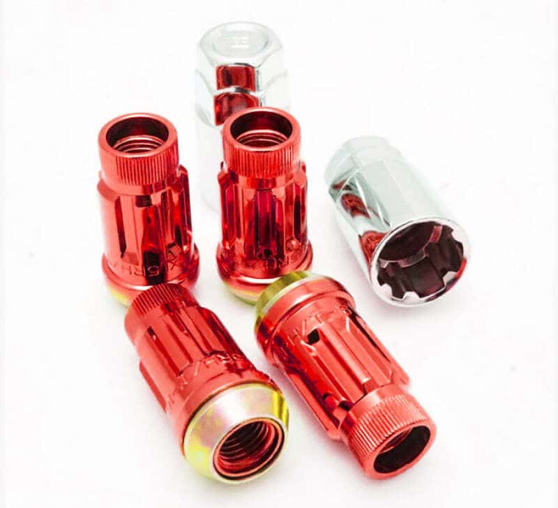 Wheel Mate — Wheel Mate Mutkei SR45R Lock Set 12x1.25 Red (4pcs) - view 2