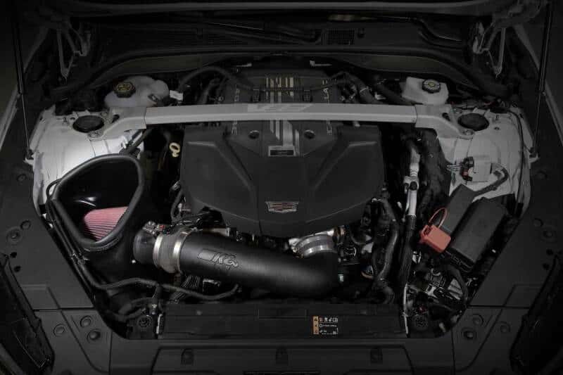 K&N Engineering — K&N 22-24 Cadillac CT5 6.2L V8 Performance Air Intake System
Air Intake System - view 4