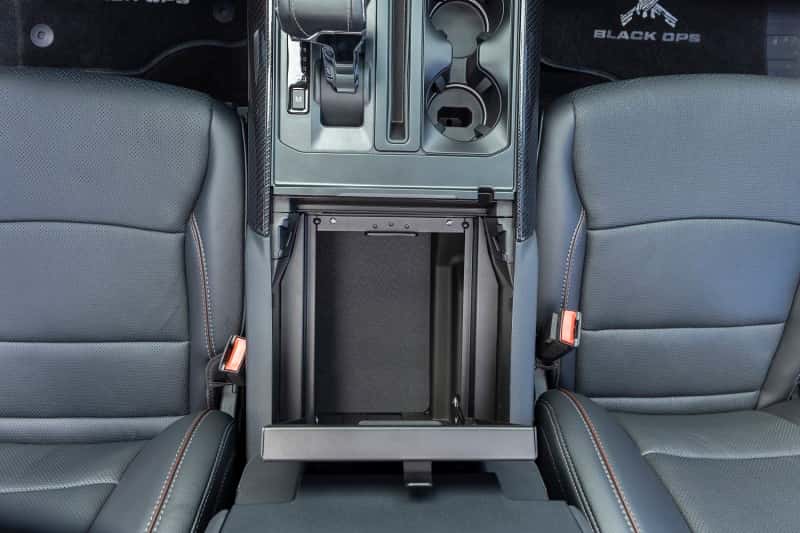 Tuffy Products — Tuffy Ford F150 Console Safe W/ Keyed Lock For W/ Flow Thru Console
Console Safe - view 13