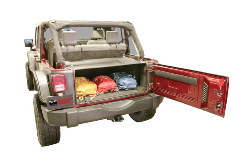 Tuffy Products — Tuffy Jk Unlimited Tailgate Enclosure- Blk 0710 Jk 4Dr
Cargo Enclosure - view 2