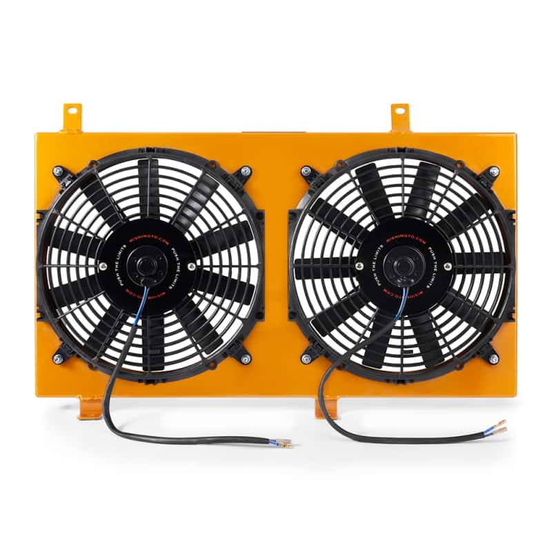 Mishimoto — Mishimoto 04-08 Mazda RX8 Aluminum Fan Shroud Gold
Fan Shroud Kit - view 1