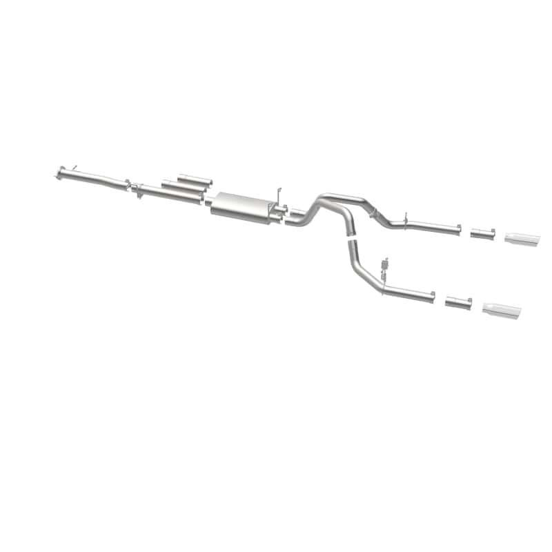 Magnaflow — MagnaFlow Stainless Cat-Back Exhaust 2015 Chevy Silverado 2500HD 6.0L Dual Split Rear Exit 4in
Cat-Back - view 18