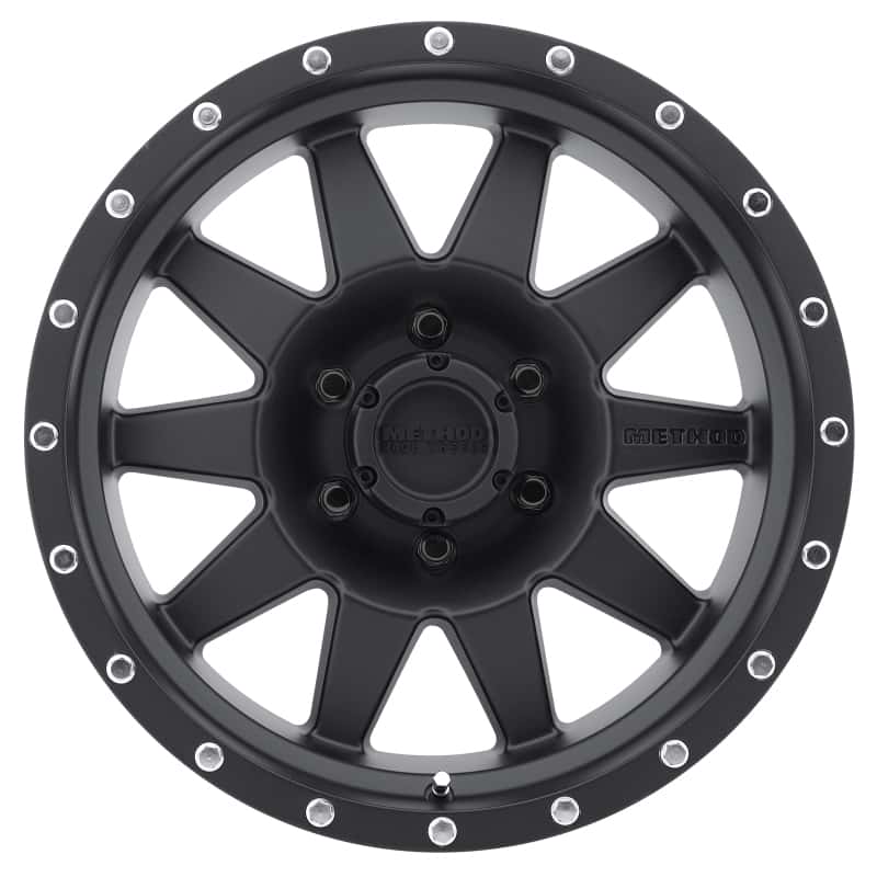 Method Wheels — Method MR301 The Standard 17x8.5 0mm Offset 6x5.5 108mm CB Matte Black Wheel - view 2