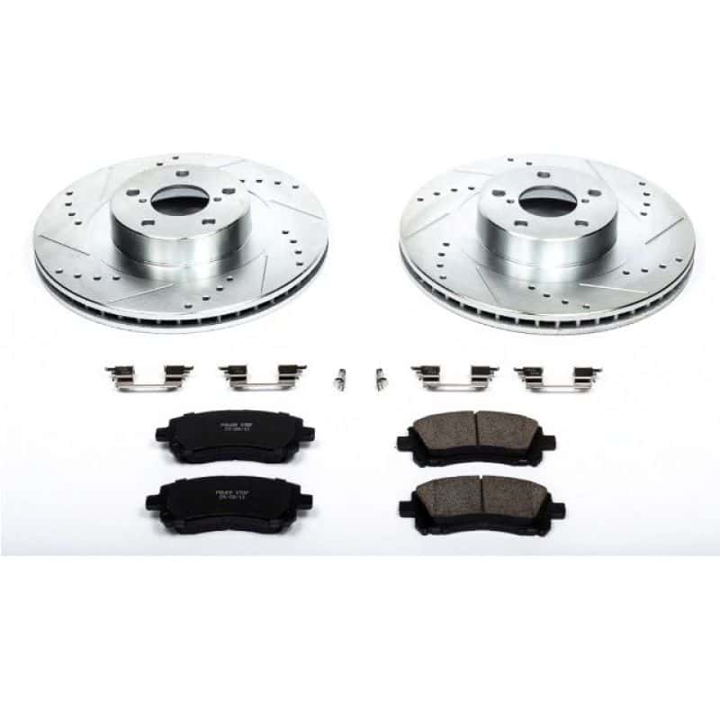 PowerStop — Power Stop 02-03 Subaru Impreza Front Z23 Evolution Sport Brake Kit - view 1