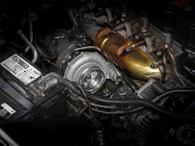 aFe — aFe Bladerunner Turbochargers Dodge Diesel Trucks 03-07 L6-5.9L (td)
Turbocharger - view 8