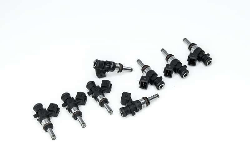 DeatschWerks — DeatschWerks Universal 40mm Compact Matched Bosch EV14 1200cc Injectors (Set of 8) - view 1