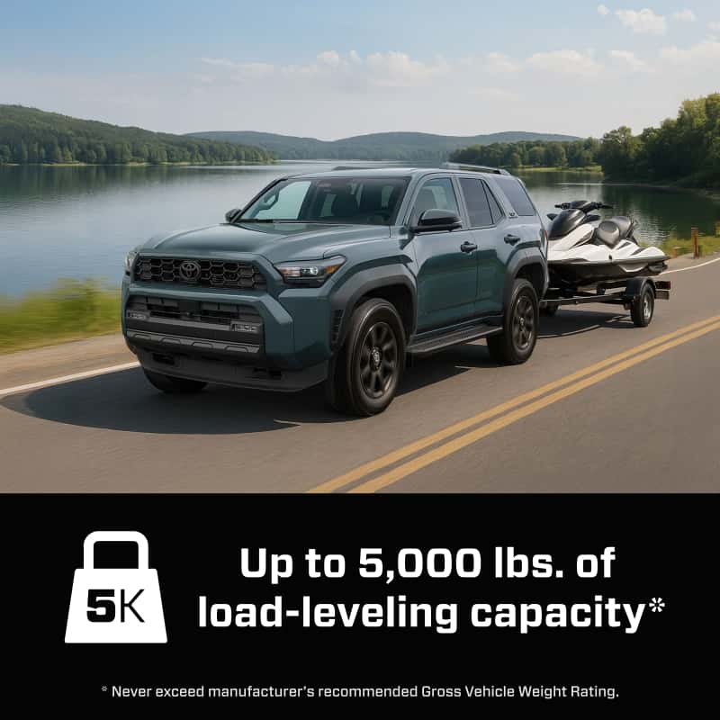 Air Lift — Air Lift Performance 2025 Toyota 4Runner 4WD LoadLifter 5000 Air Spring Kit
Air Lift - view 4