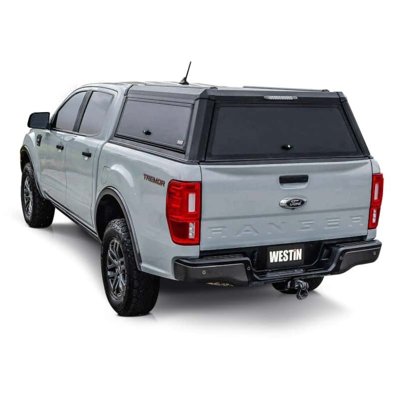 Westin — Westin EXP Truck Cap COMPLETE KIT A + BS (19-23 Ford Ranger CC 5ft. Bed) - Black - view 16