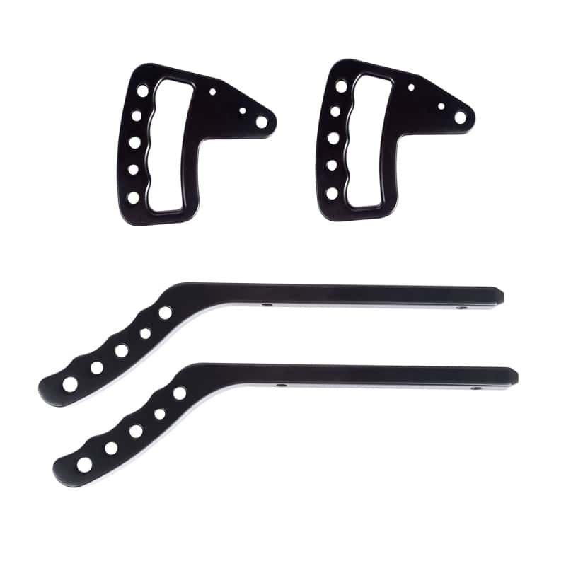 Rugged Ridge — Rugged Ridge Aluminum Grab Handles F/R Kit Black 07-18 Jeep Wrangler JK/JKU
Interior Grab Bar
OFFROAD_INTERIOR - view 2