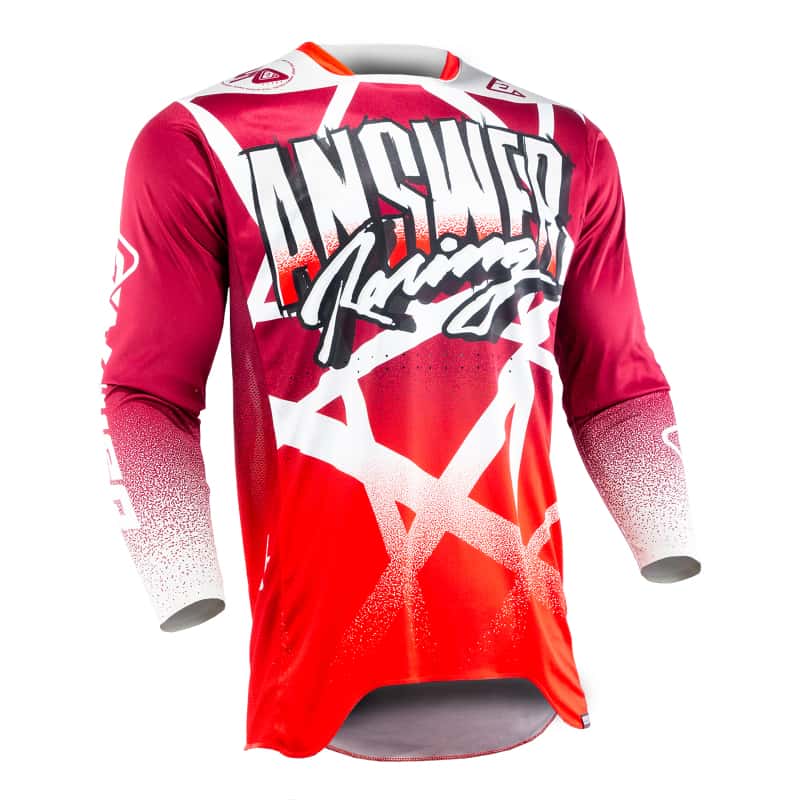 Answer — Answer 26 LE Elite Chaos Artifacts Jersey 50 Years Dark Red/Red/White - XS - view 1