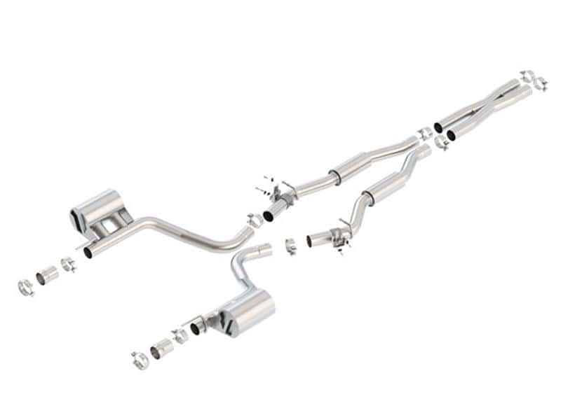 Borla — Borla 2015 Dodge Challenger SRT/392 Hemi 6.4L V8 S-TYPE Catback Exhaust w/ Valves Factory Bezel
Cat-Back System
ExhstSysKt - view 1