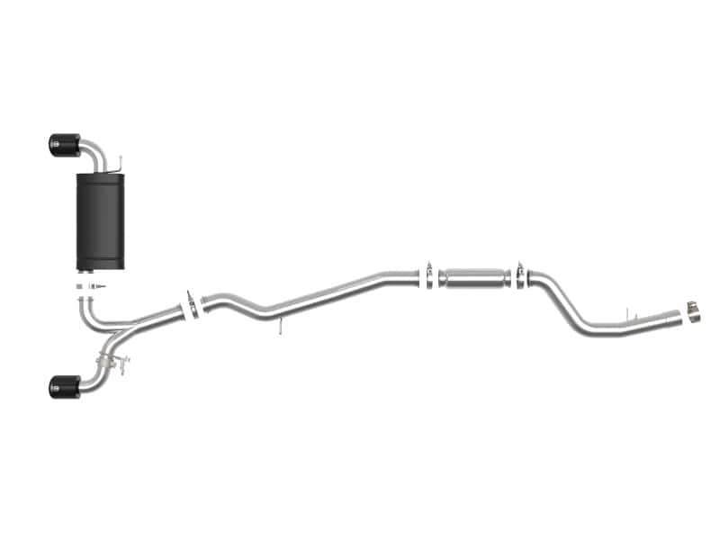aFe — aFe 2020 Toyota Supra L6-3.0L (t) Cat Back Exhaust
Cat-Back Exhaust - view 4