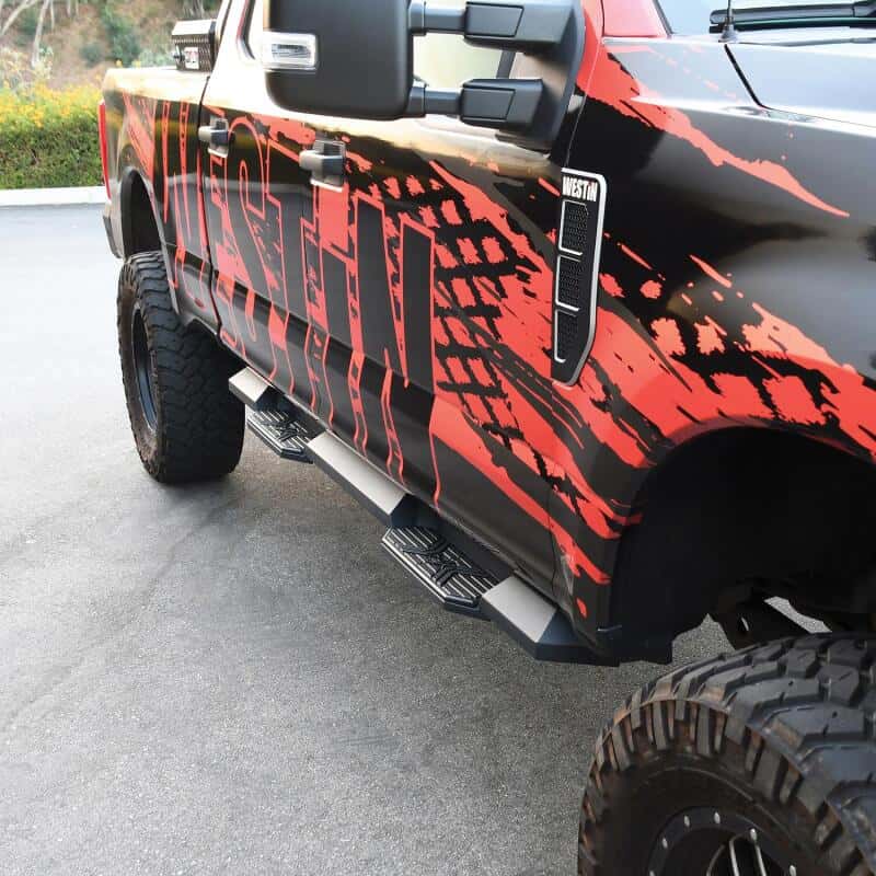 Westin — Westin/HDX 17-18 Ford F-150 SuperCrew Xtreme Nerf Step Bars - Textured Black
Nerf/Step Bar - view 7