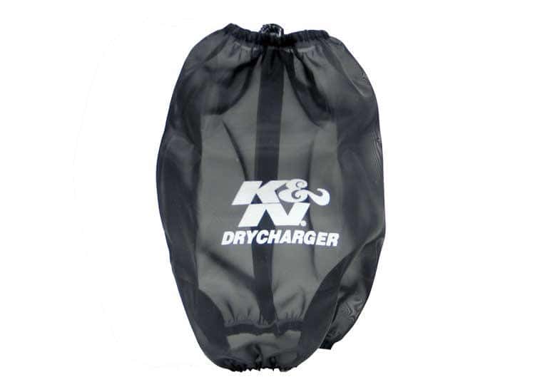 K&N Engineering — K&N Drycharger Round Tapered Black Filter Wrap (Custom) - view 2