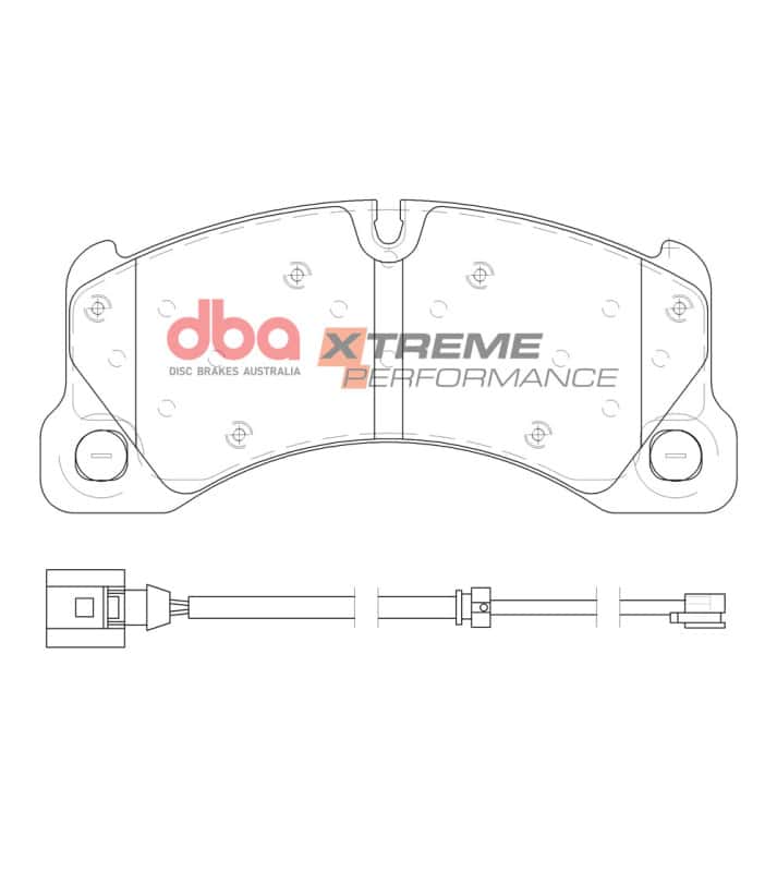 DBA — DBA 15-20 Mercedes-Benz C300 (w/Sport Package/AMG Sport Package) Front XP Performance Brake Pads
Brake Pad - view 2