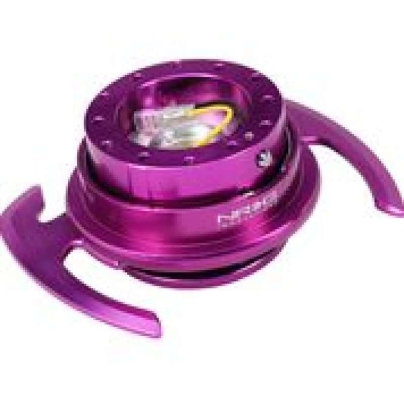 NRG — NRG Quick Release Kit Gen 4.0 - Purple Body / Purple Ring w/ Handles - view 3