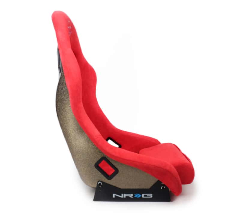NRG — NRG FRP Bucket Seat ULTRA Edition - Medium (Red Alcantara/Pearlized Back) - view 3
