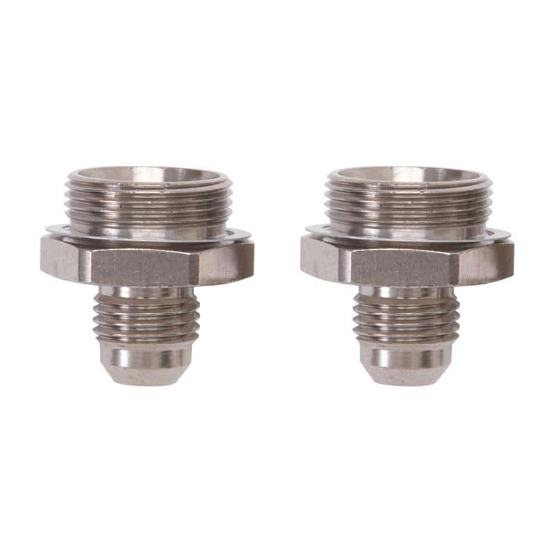 Russell — Russell Performance -6 AN Carb Adapter Fittings (2 pcs.) (Endura)
CrbAdptFitting - view 3