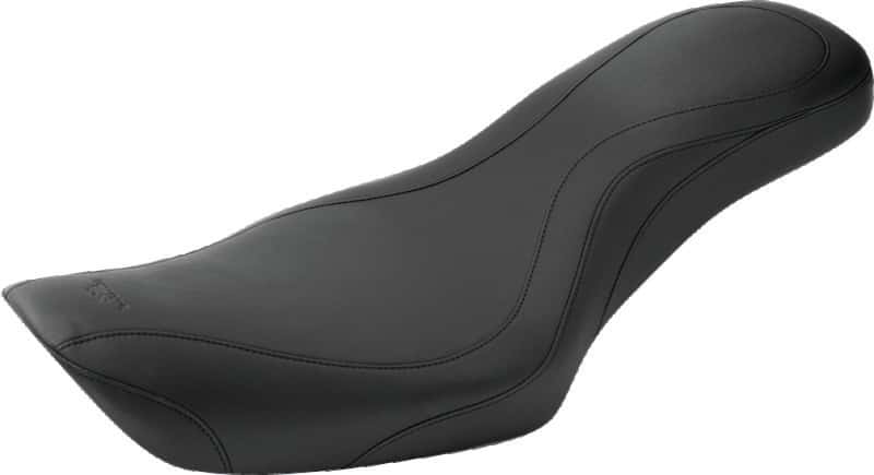 Mustang Motorcycle — Mustang 91-05 Harley Dyna DayTripper 1PC Seat - Black - view 2