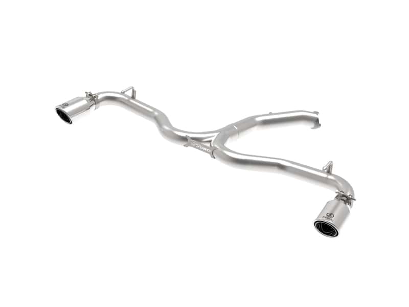 aFe — aFe Takeda 3in-2.5in SS Axle-Back Exhaust w/Polished Tips 2018 Hyundai Elantra GT Sport I4-1.6L(t)
Axle-Back Exhaust - view 1