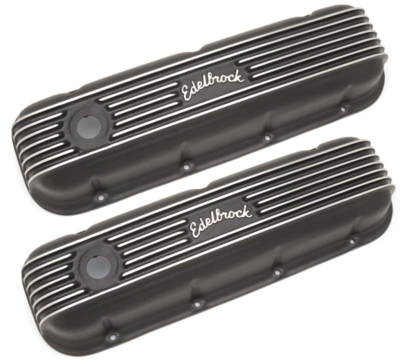 Edelbrock — Edelbrock Valve Cover Classic Series Chevrolet 1965 and Later 396-502 V8 Black
ELITE - view 4