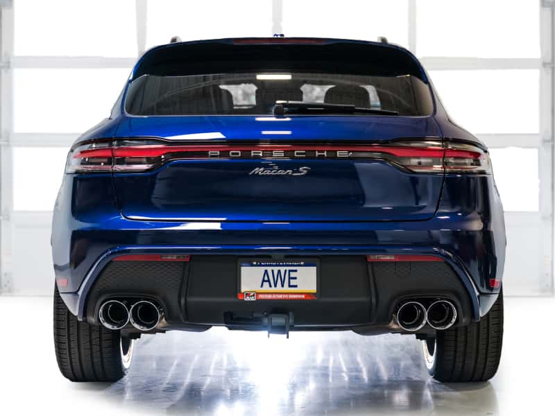 AWE Tuning — AWE Tuning 2022+ Porsche Macan 2.9TT Touring Edition Catback Exhaust w/ Chrome Silver Tips
Touring Catback - view 3