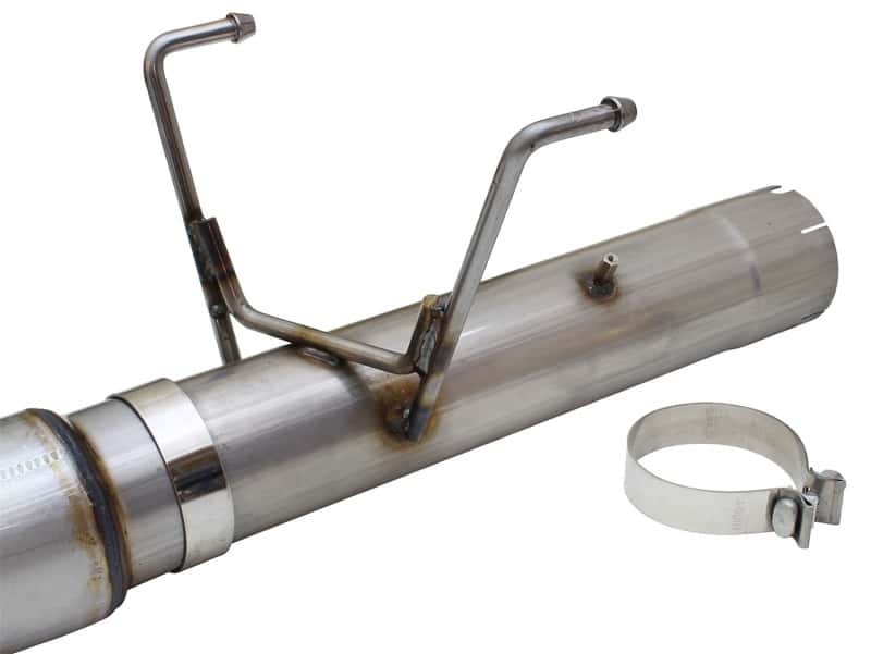 aFe — aFe MACHForce XP Exhaust Large Bore 5in DPF-Back Alu. 13-15 Dodge Trucks L6-6.7L (td) *Black Tip
DPF-Back Exhaust - view 5