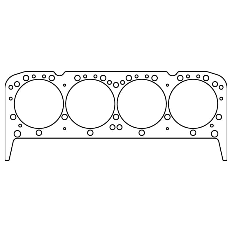 Cometic Gasket — Cometic GM SB 18/23 Deg 4.200in Bore 0.043in Copper Head Gasket (No Steam Holes)
Cylinder Head Gasket - view 1
