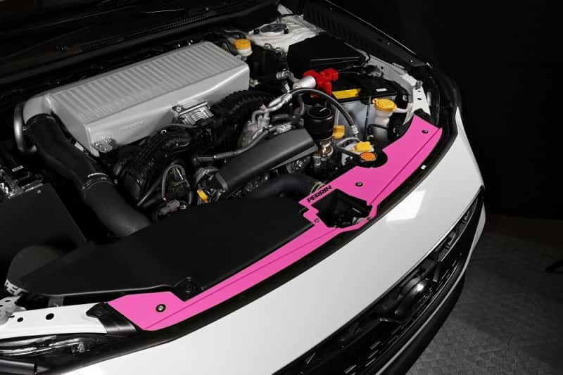 Perrin Performance — PERRIN 22-25 Subaru WRX Radiator Shroud - Hyper Pink - view 6