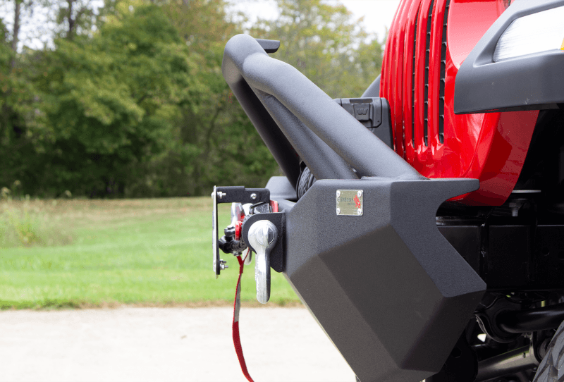 Fishbone Offroad — Fishbone Offroad 2018+ Jeep Wrangler JL - Black Aluminum Hawse Fairlead License Plate Mount - view 10