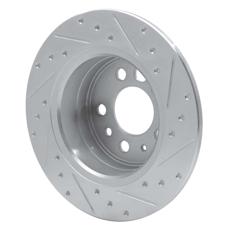 R1 Concepts — R1 1974-1995 Volvo 245 Rear Left Drilled & Slotted Silver Brake Rotor
R1 Brake Rotor Drill - view 4