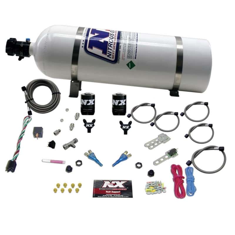 Nitrous Express — Nitrous Express GM TBI Nitrous Kit (50-125HP) w/15lb Bottle
Injection System Kit
N2OSys - view 1
