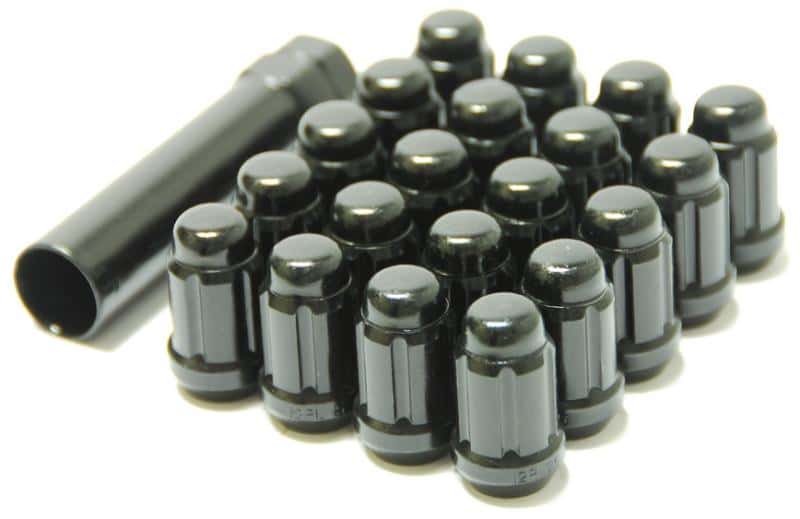 Wheel Mate — Wheel Mate Muteki Closed End Lug Nuts - Deep Black 12x1.25 - view 1