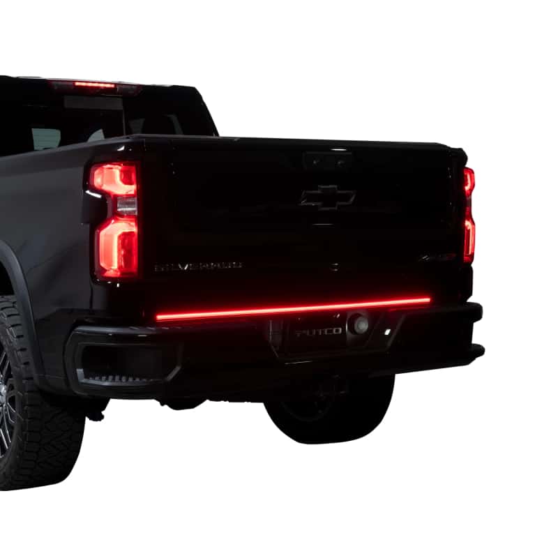 Putco — Putco 19-22 GMC Sierra 1500/2500/3500 60in Light Blade Direct Fit Kit Red / Amber / White
Tailgate Light Bar - view 2