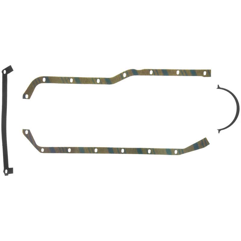 Fel-Pro — Fel-Pro Chevrolet S10 OS 30409 C Engine Oil Pan Gasket Set Blue Stripe cork-rubber - view 1