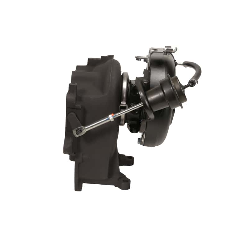 Fleece Performance — Fleece Performance 01-04 GM Duramax 6.6L LB7 63mm Billet LB7 Cheetah Turbocharger
Turbo - view 6